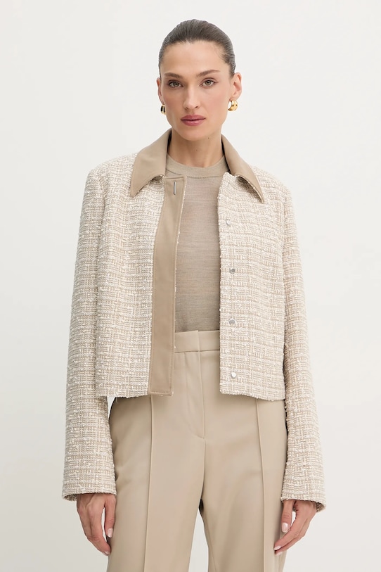

Женский жакет Boss, бежевый