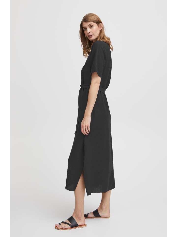 

Короткое платье Fransa Blusenkleid FRHOT DR 2 - 20612912 Langes Kleid mit Bindeband, черный