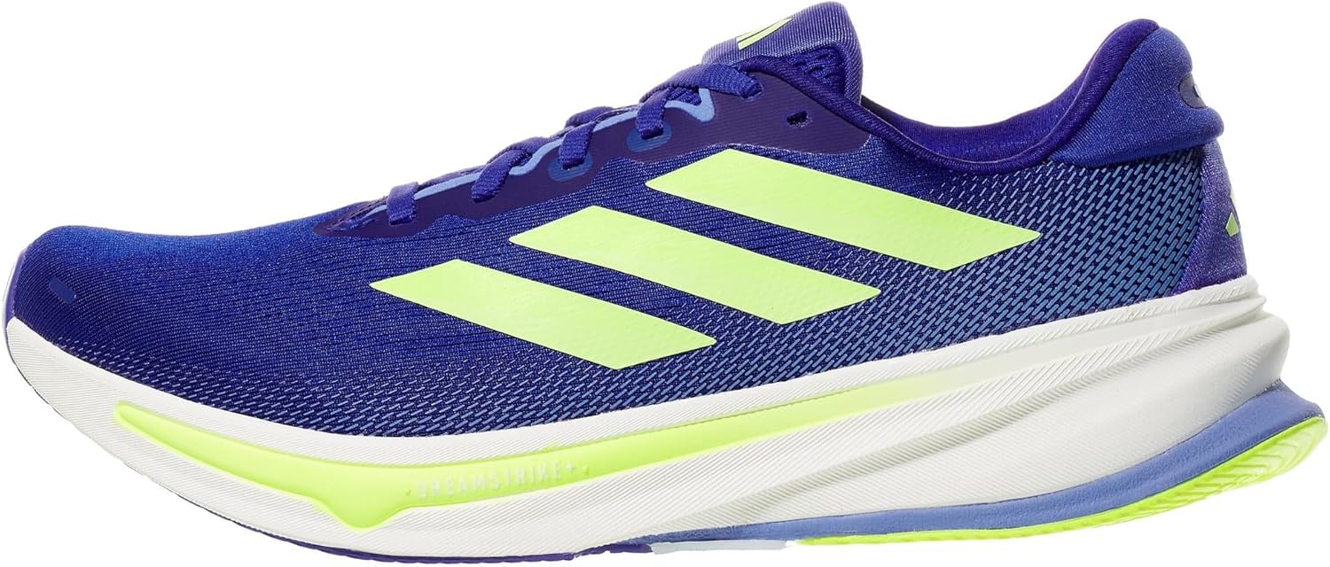 Мужские беговые кроссовки Adidas Supernova Rise 2, синий/желтый