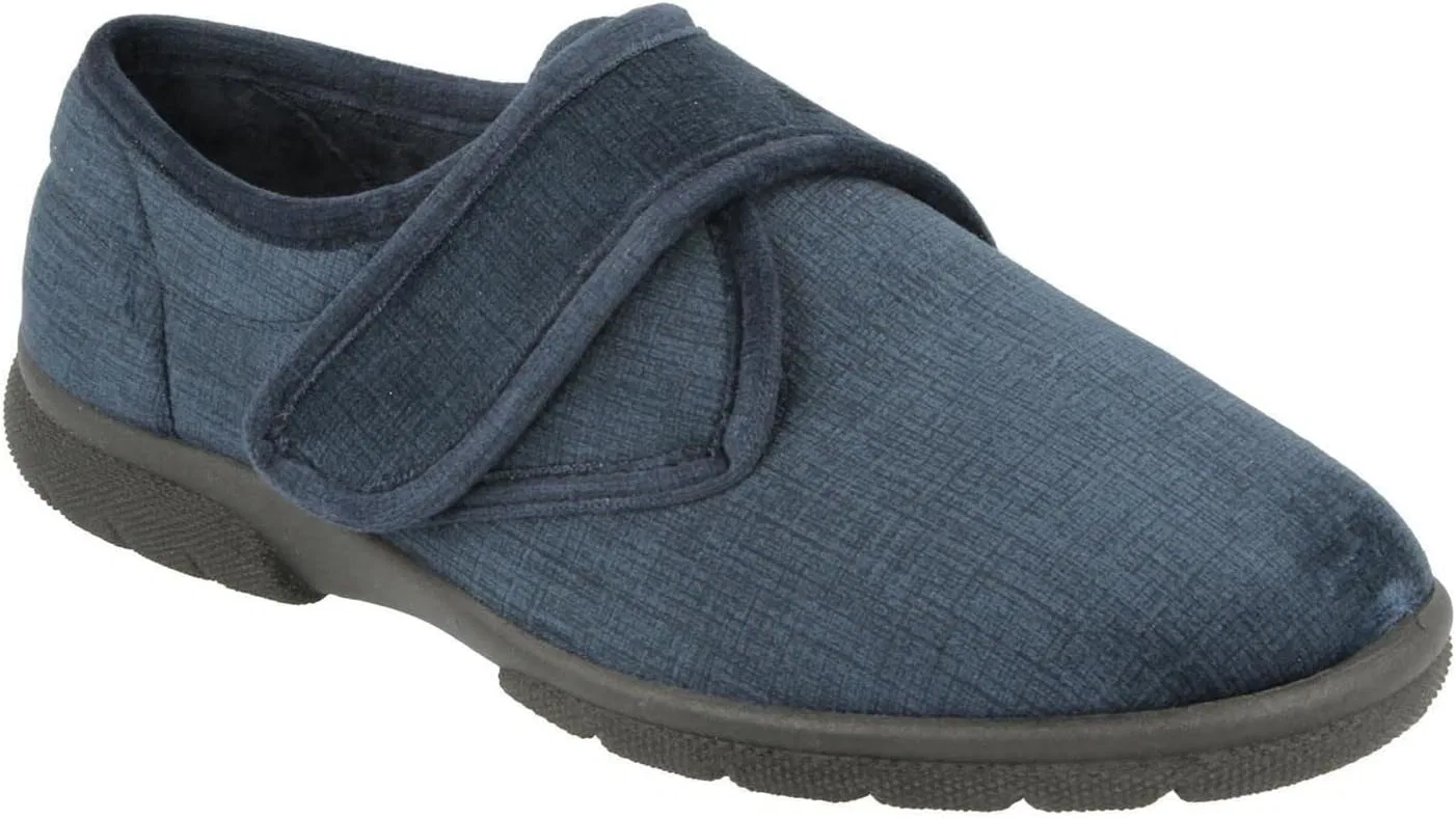 Мужские туфли DB Hallam с широкой колодкой Db Shoes, Navy — фото 2