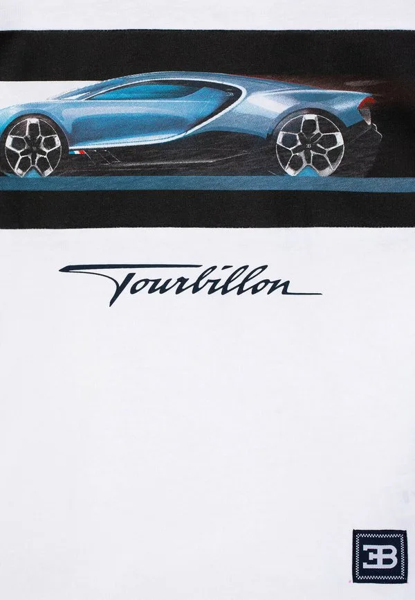 Футболка с принтом Bugatti, Bright White — фото 3