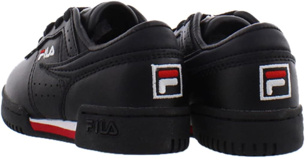 Детские кроссовки Fila Original Fitness для мальчиков, размер, белый/черный/красный — фото 2