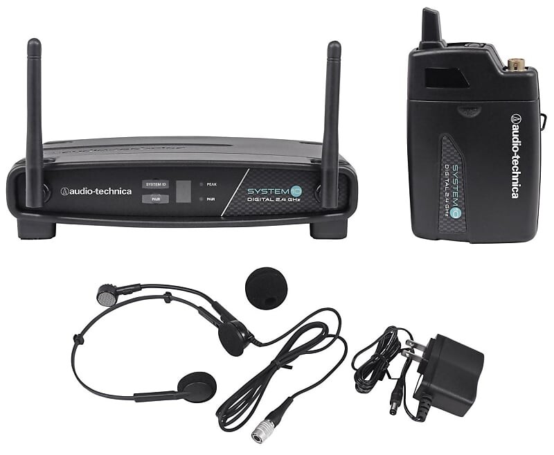 

Микрофон Audio-Technica ATW-1101/H System 10 Digital Wireless Headset Microphone System