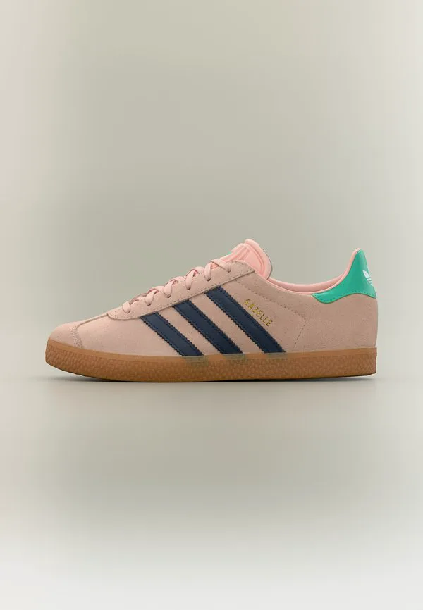Кроссовки gazelle унисекс Adidas Originals, Blush Pink/Night Indigo/Hi Res Green