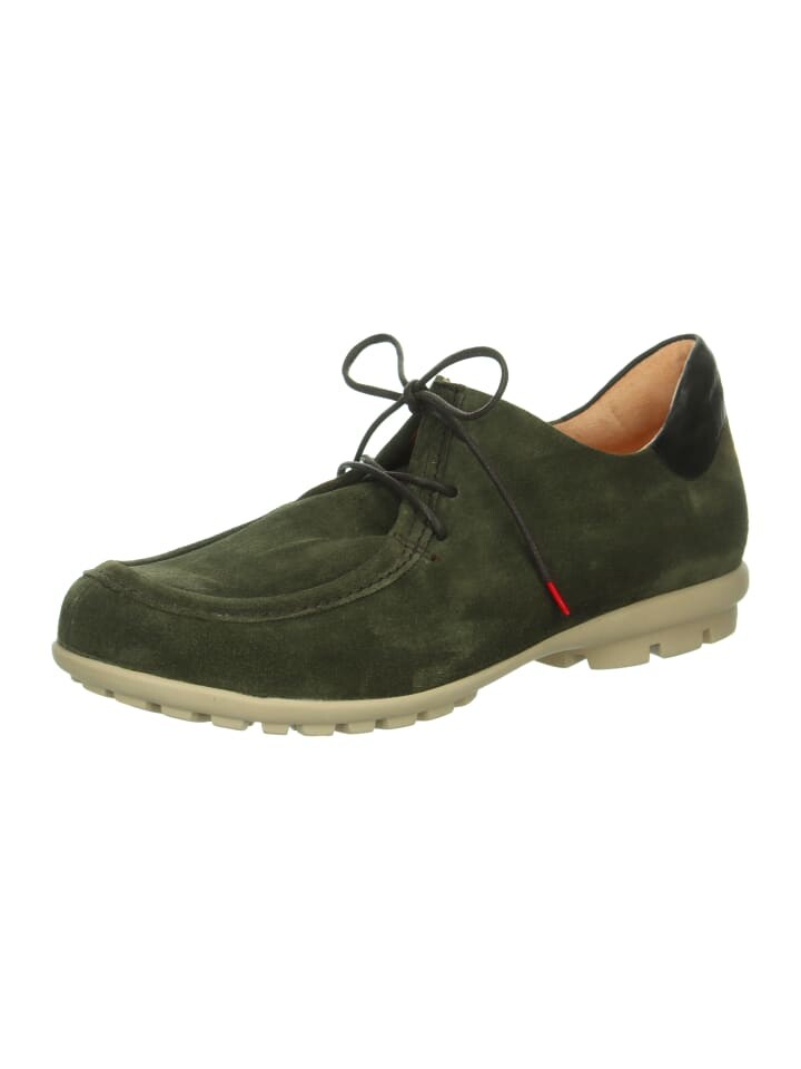 

Туфли на шнуровке Think! Schnürschuh KONG HERREN, цвет olive/kombi