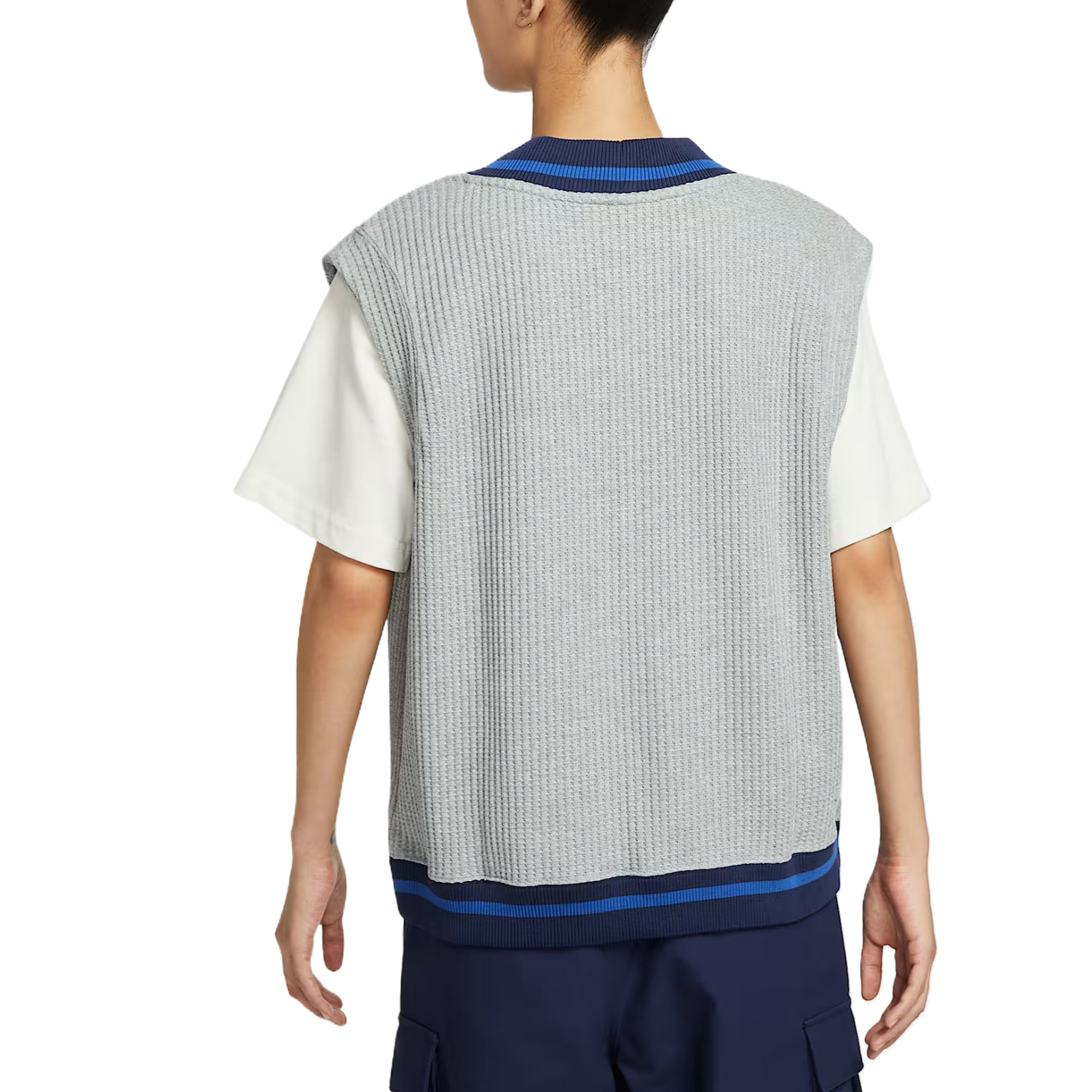 Nike Спортивные жилетки для женщин Toned Dark Gray/Toning/Sail White — фото 3