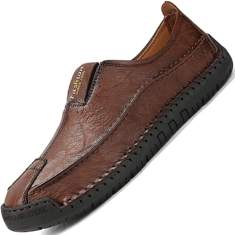 

Мужские повседневные лоферы Кожаная обувь Мужские туфли Мужская обувь для лодки Черные, белые, коричневые, хаки, синие Размер Праздничная обувь Ручная работа Gjuyc