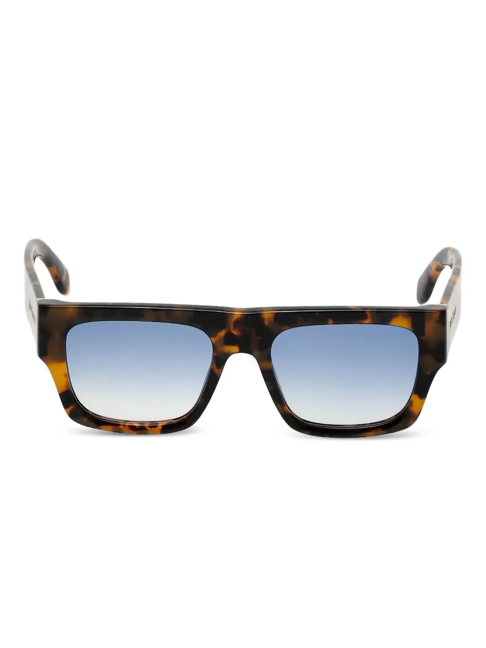 

Солнцезащитные очки в квадратной оправе Palm Angels Eyewear, коричневый