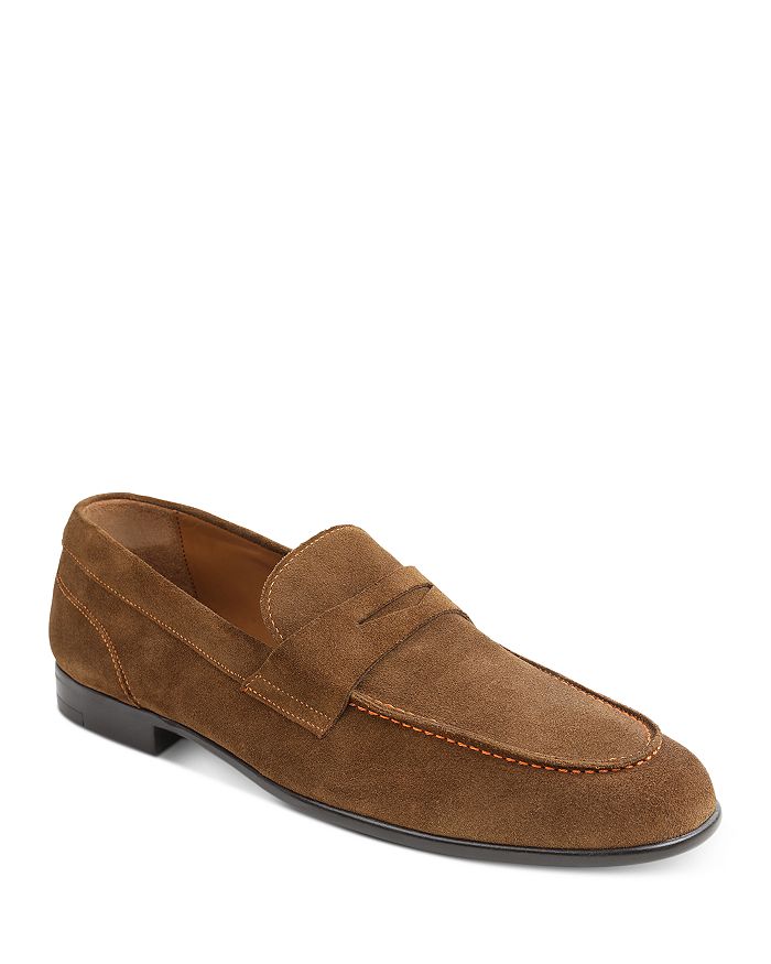 

Мужские пенни-лоферы Silas Slip On Bruno Magli, коричневый/бежевый