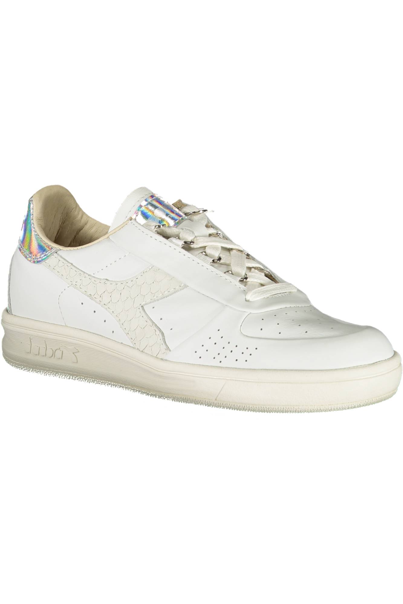 Кроссовки спортивные женские Diadora, белый / серебряный — фото 2