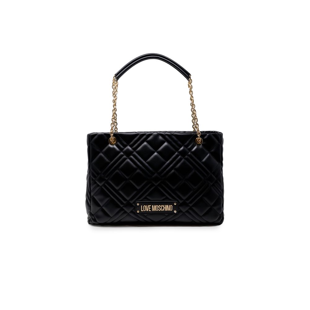 

Черная полиэтиленовая сумка LOVE MOSCHINO