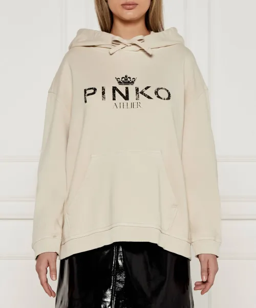 

Толстовка Regular fit Pinko, бежевый