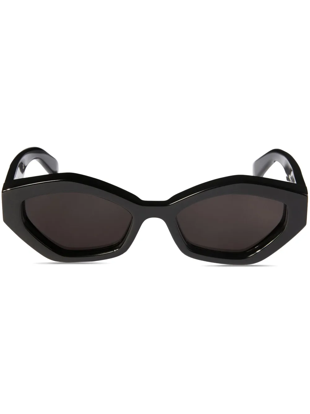 

Солнцезащитные очки в геометричной оправе Off-White Eyewear, черный
