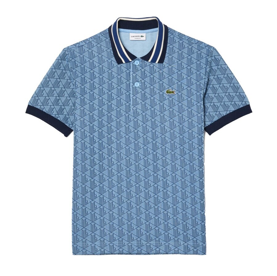 

Рубашка поло LACOSTE Shirt, темно-синий/светло-синий