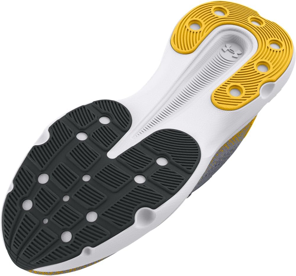 Мужские беговые кроссовки Under Armour Infinite, (106) Steel/Taxi/Taxi — фото 3