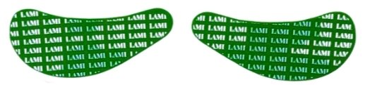 

Силиконовые подушечки для глаз Lami Lashes GREEN для разделения Project Lashes