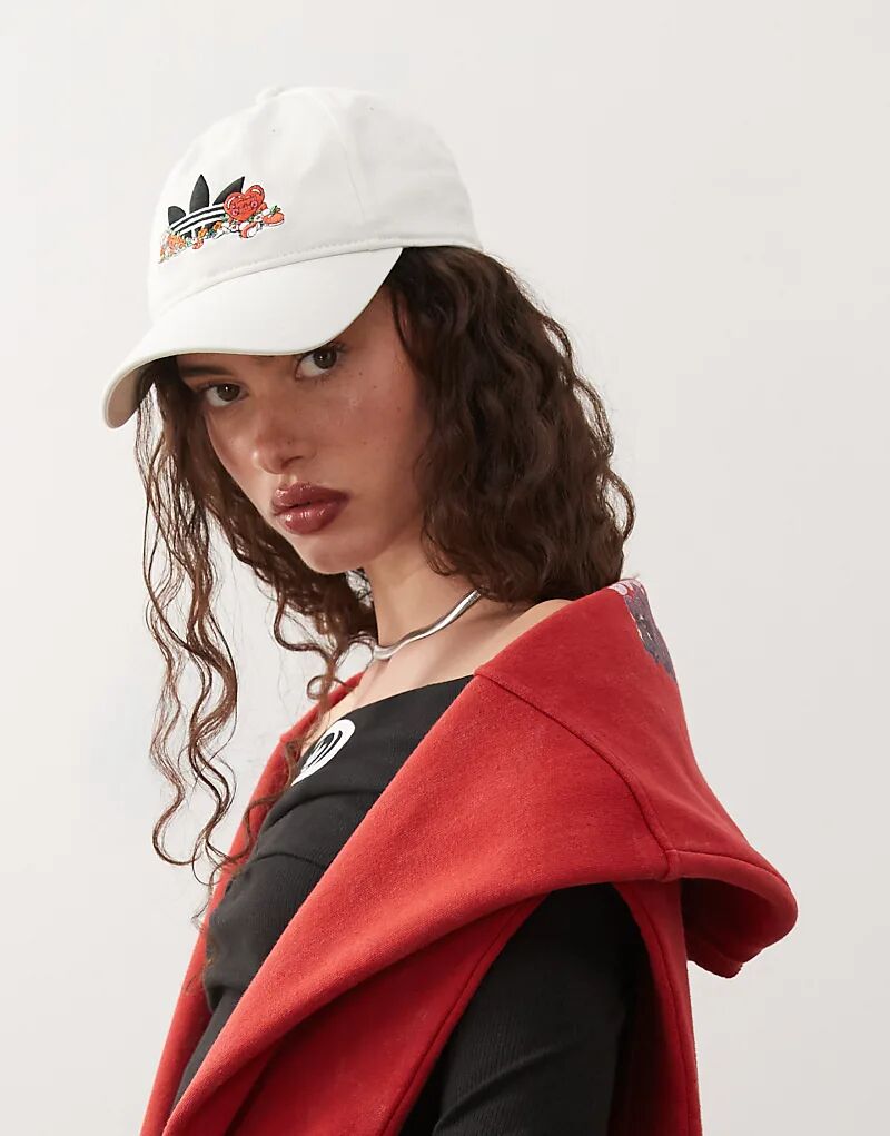 

Кепка adidas Originals x Nelson белого цвета