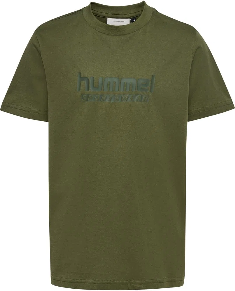 Футболка детская Hummel, зеленый