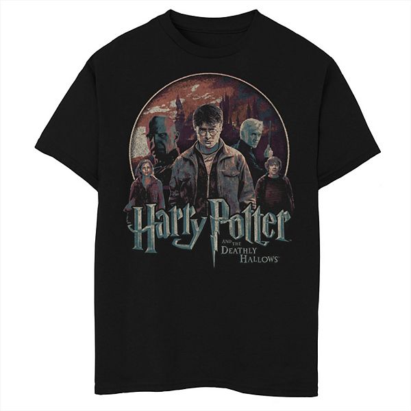 

Футболка с принтом Boys Husky Harry Potter and the Deathly Hallows Licensed Character