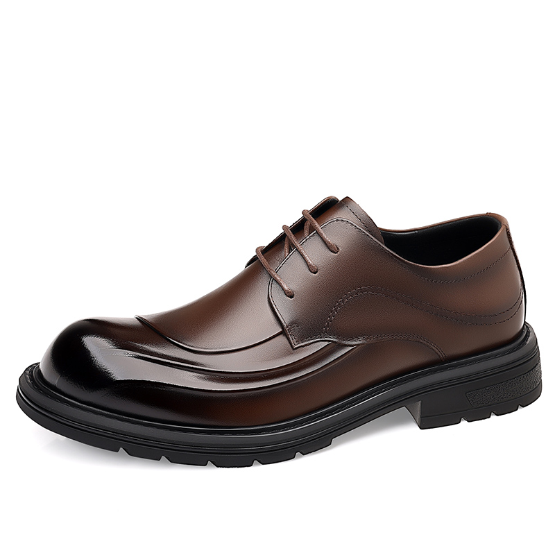 

A fairy tale of a pair of shoes Коричневые мужские повседневные туфли, цвет Brown