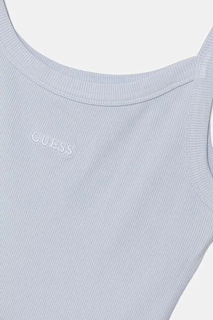 Платье мини из вискозы Guess, синий — фото 3