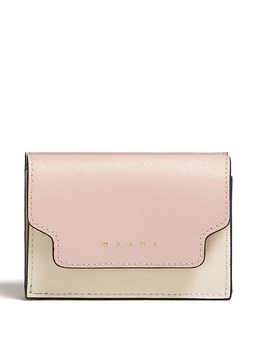 

Кошелек с откидным клапаном и логотипом Marni, нейтральный