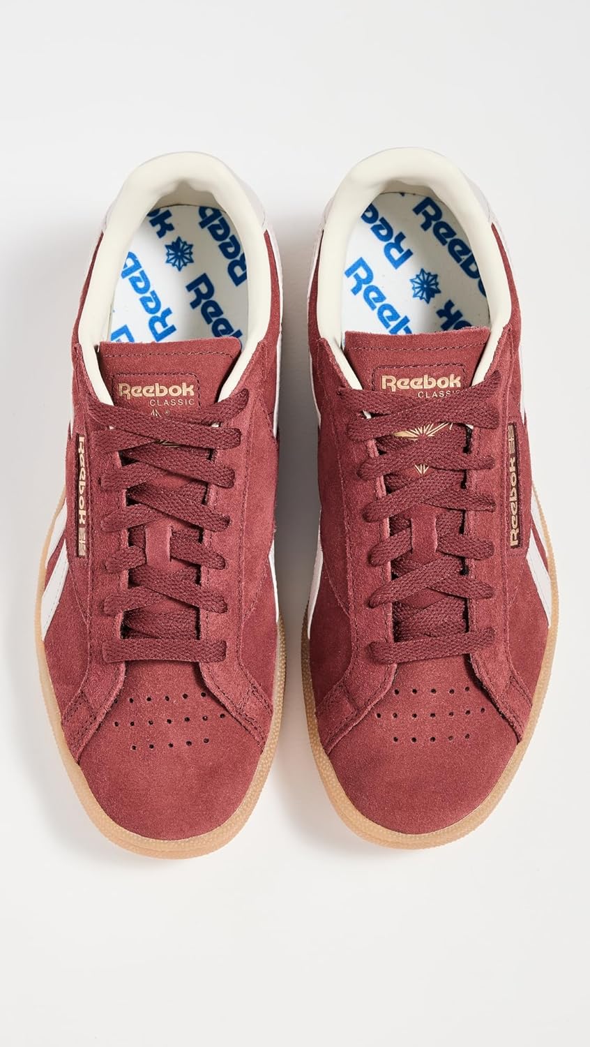 Кроссовки Reebok Unisex Adult Club C Grounds, бордовый — фото 4