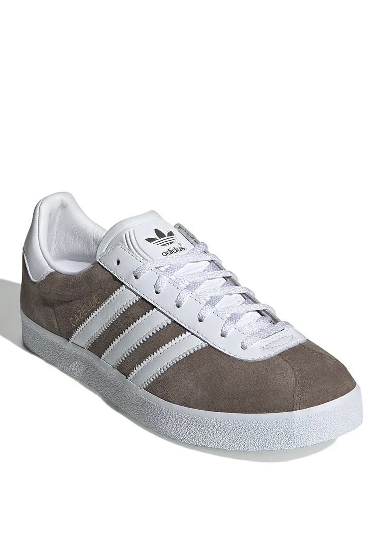Кроссовки мужские, Gazelle 85, Adidas, белый/золотой — фото 2