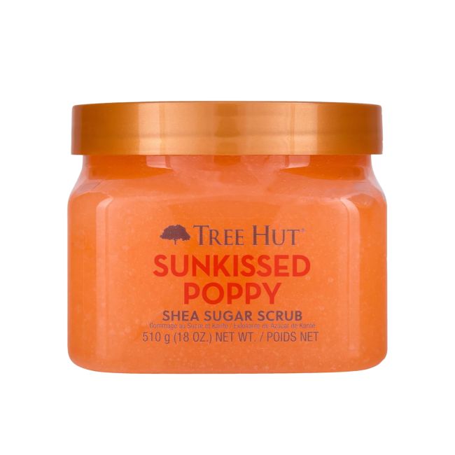 

Скраб для тела Sunkissed Poppy Shea с сахаром Tree Hut, 510 гр