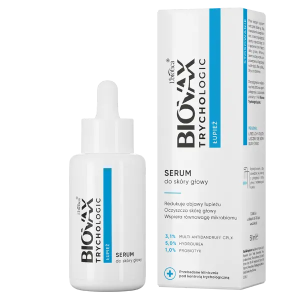 

Сыворотка для кожи головы от перхоти, 50 мл L'Biotica Biovax Trychologic