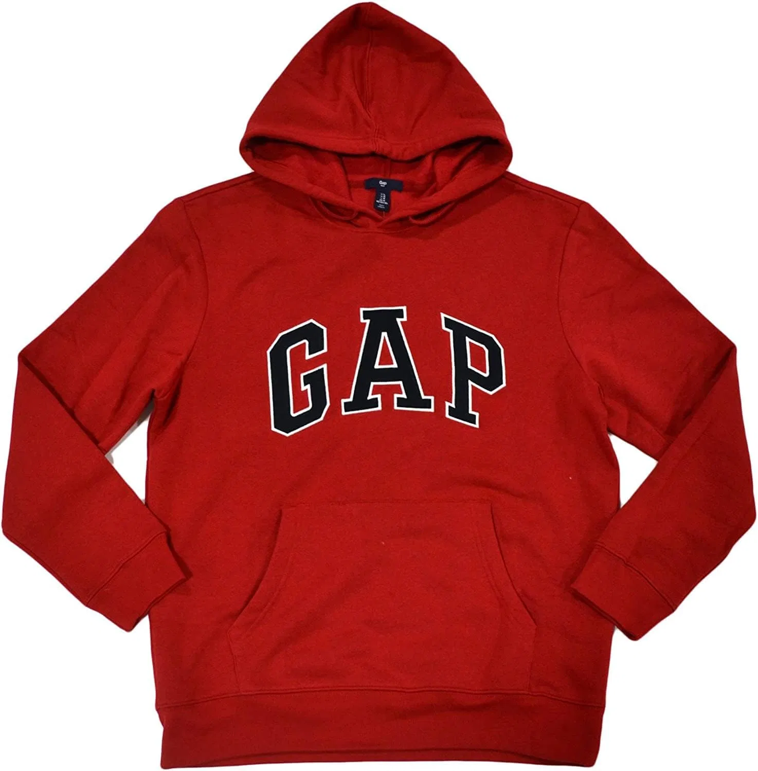Мужская флисовая толстовка с капюшоном и логотипом Gap Factory