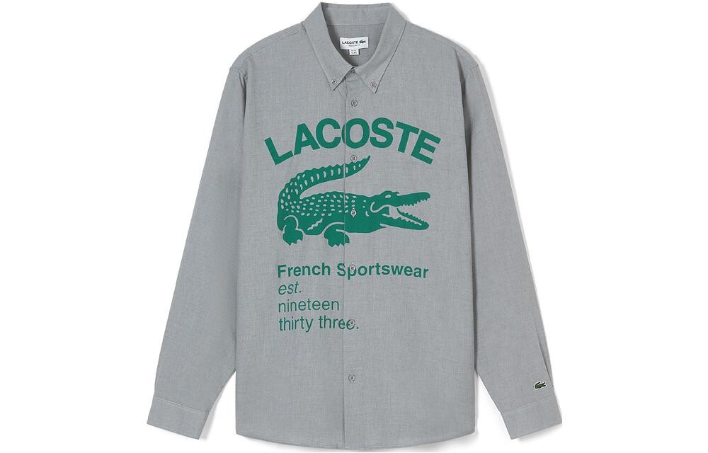 

Рубашка мужская Lacoste, серый