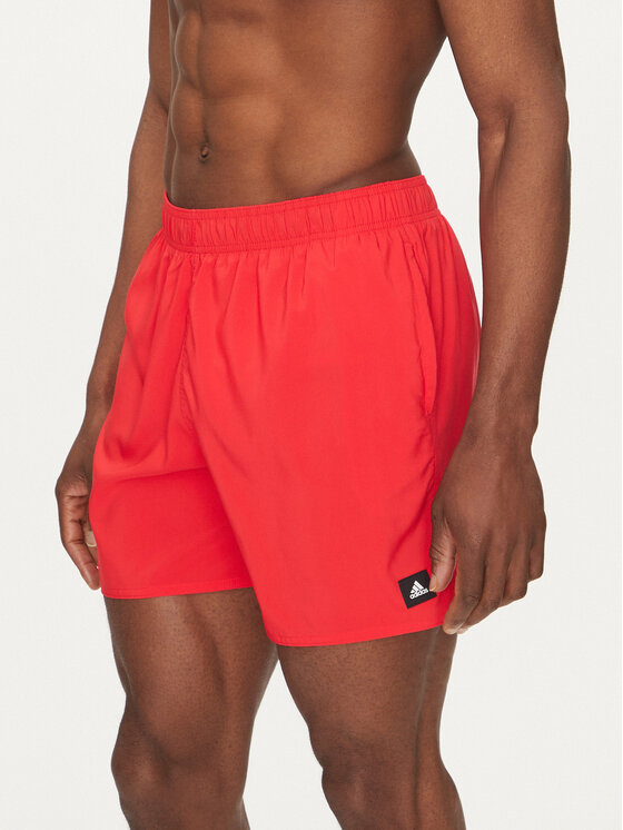 

Шорты для плавания стандартный крой Solid CLX JC9919 Adidas, красный