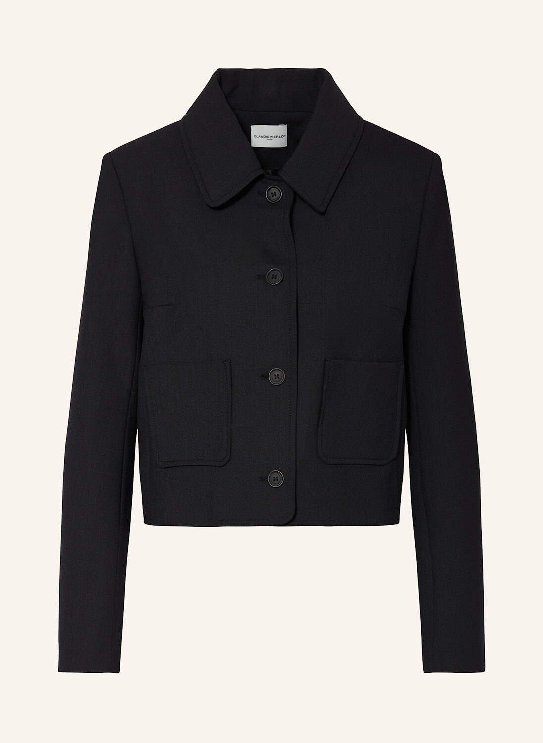 

Куртка-коробка CLAUDIE PIERLOT, черный