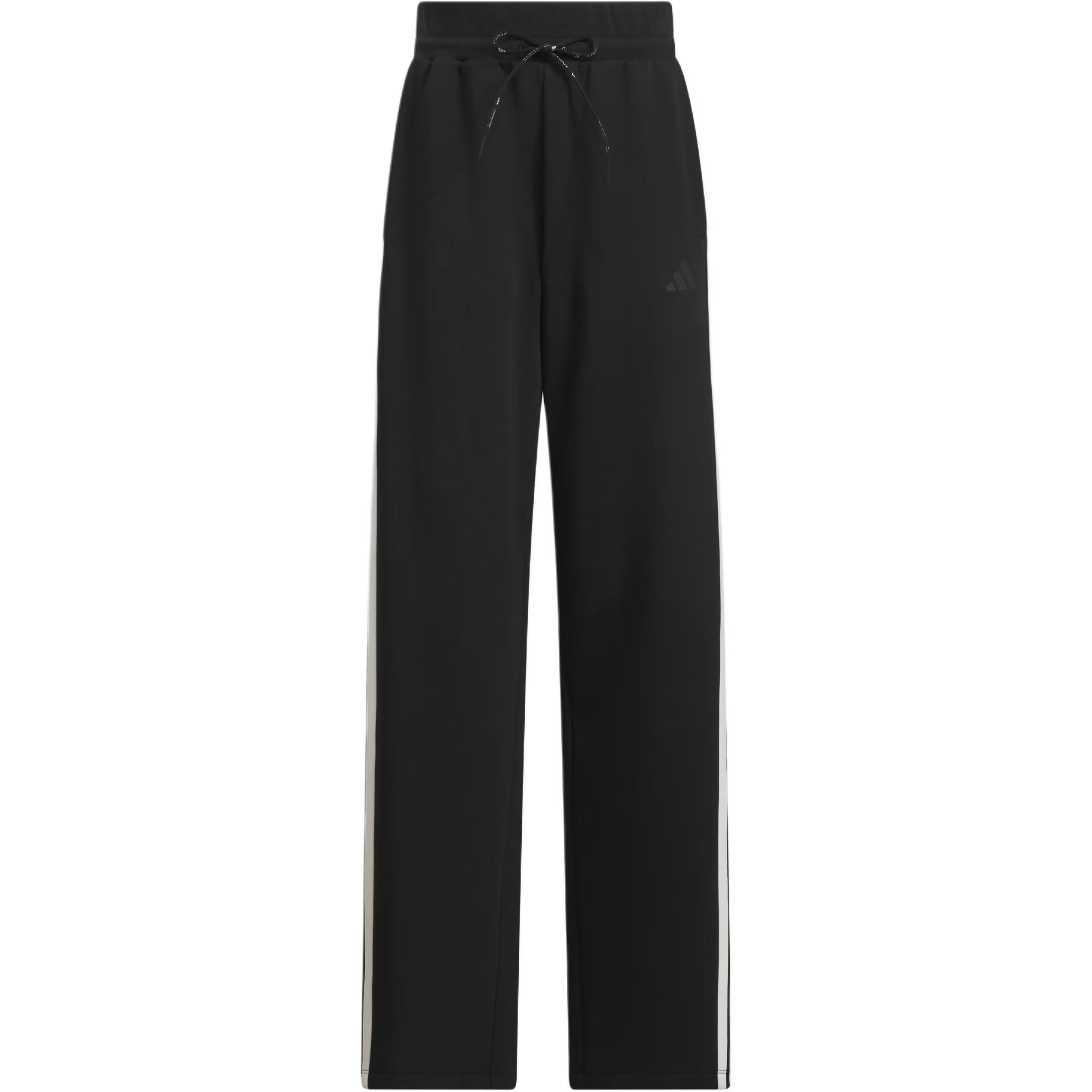 

SS25 Soft Doubleknit Брюки Повседневные брюки Женские Adidas, черный