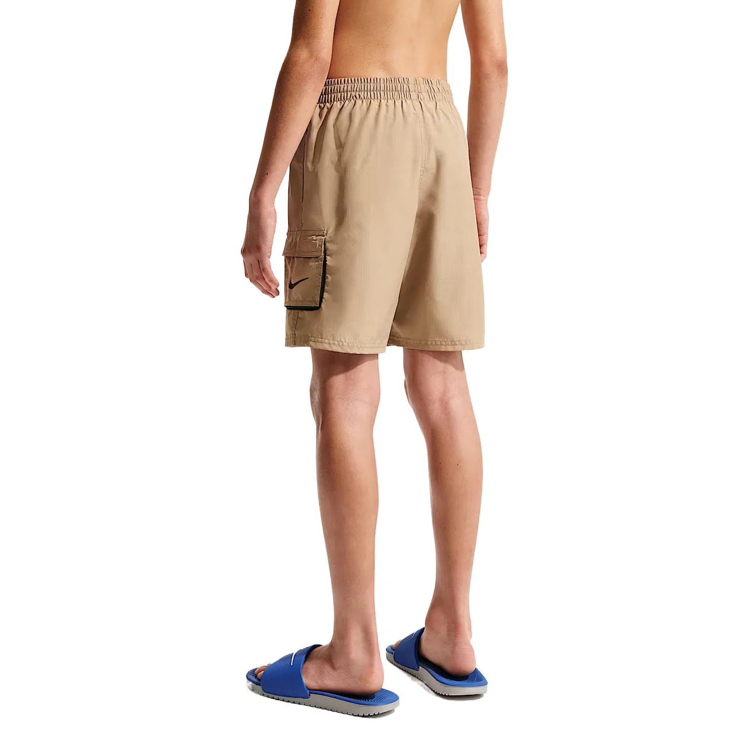 Детские шорты Moderate Nike, Apricot Tea Brown/Black/Apricot Tea Brown/Black — фото 3
