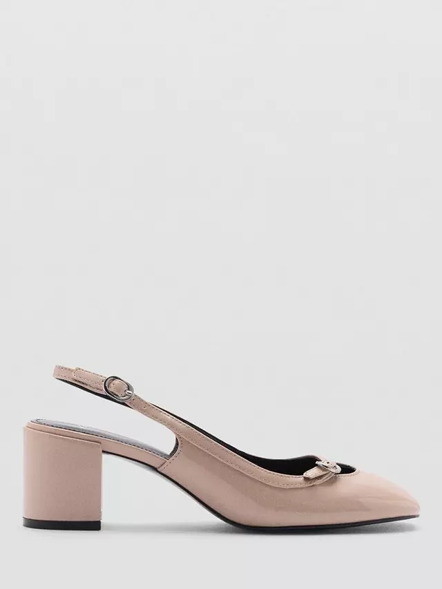 

Туфли-лодочки Mango Lole Slingback, цвет pastel/pink