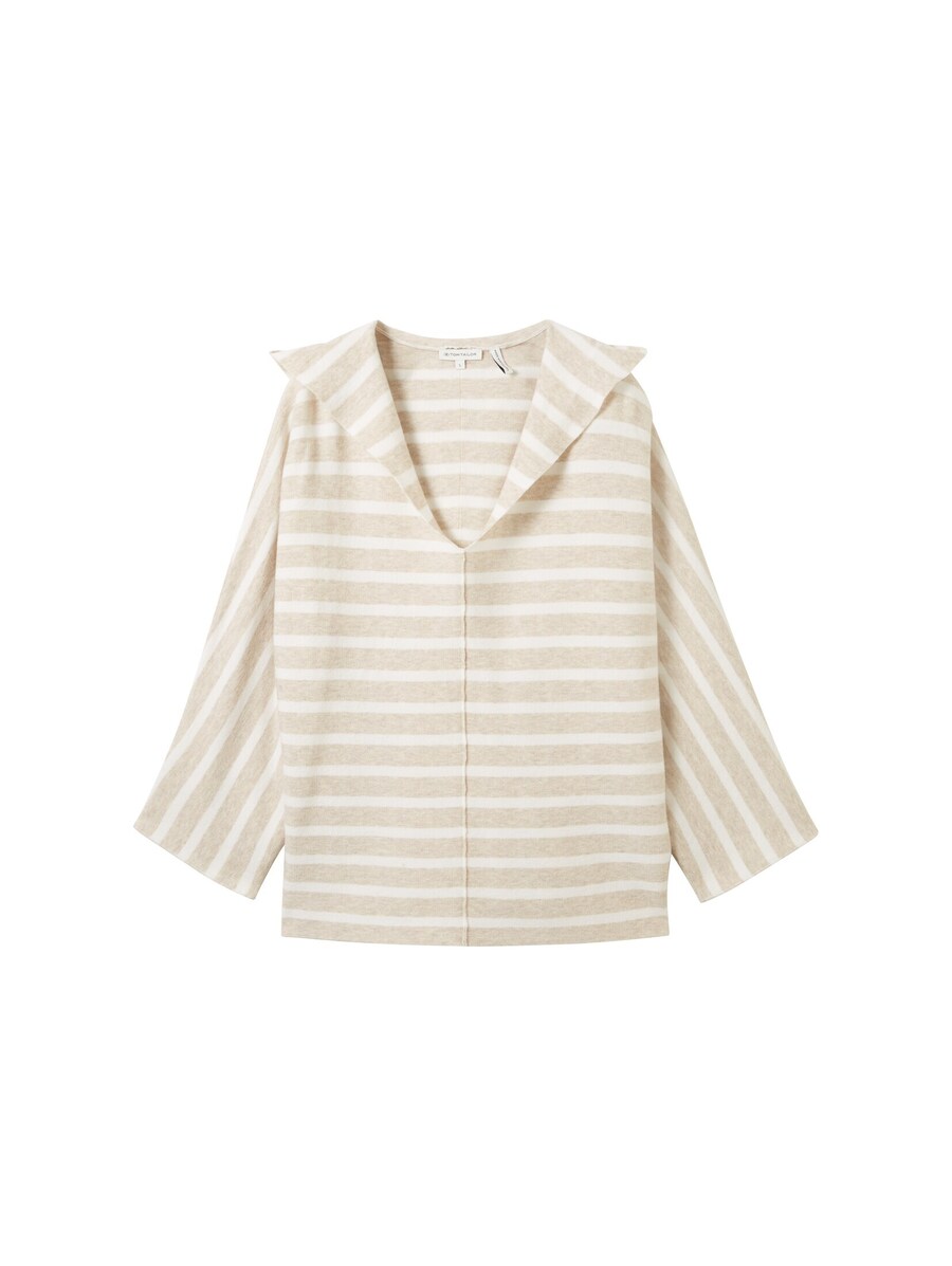 

Свитер TOM TAILOR, цвет Cream/Light beige