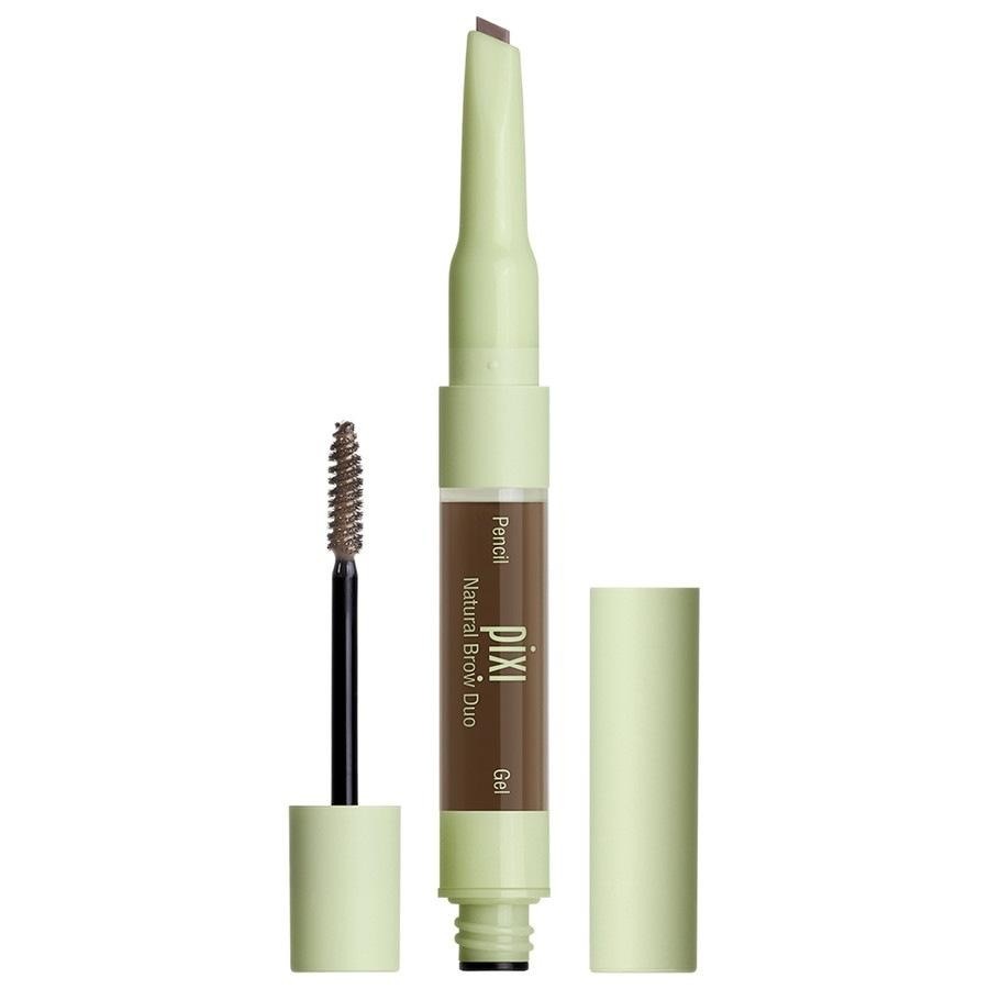 

Карандаш для бровей natural brow duo Pixi, natural - natural brown, объем 2.5 мл