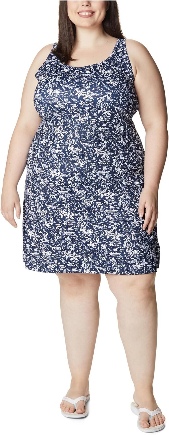 

Платье Columbia Freezer III Dress, цвет Collegiate Navy Kona Print