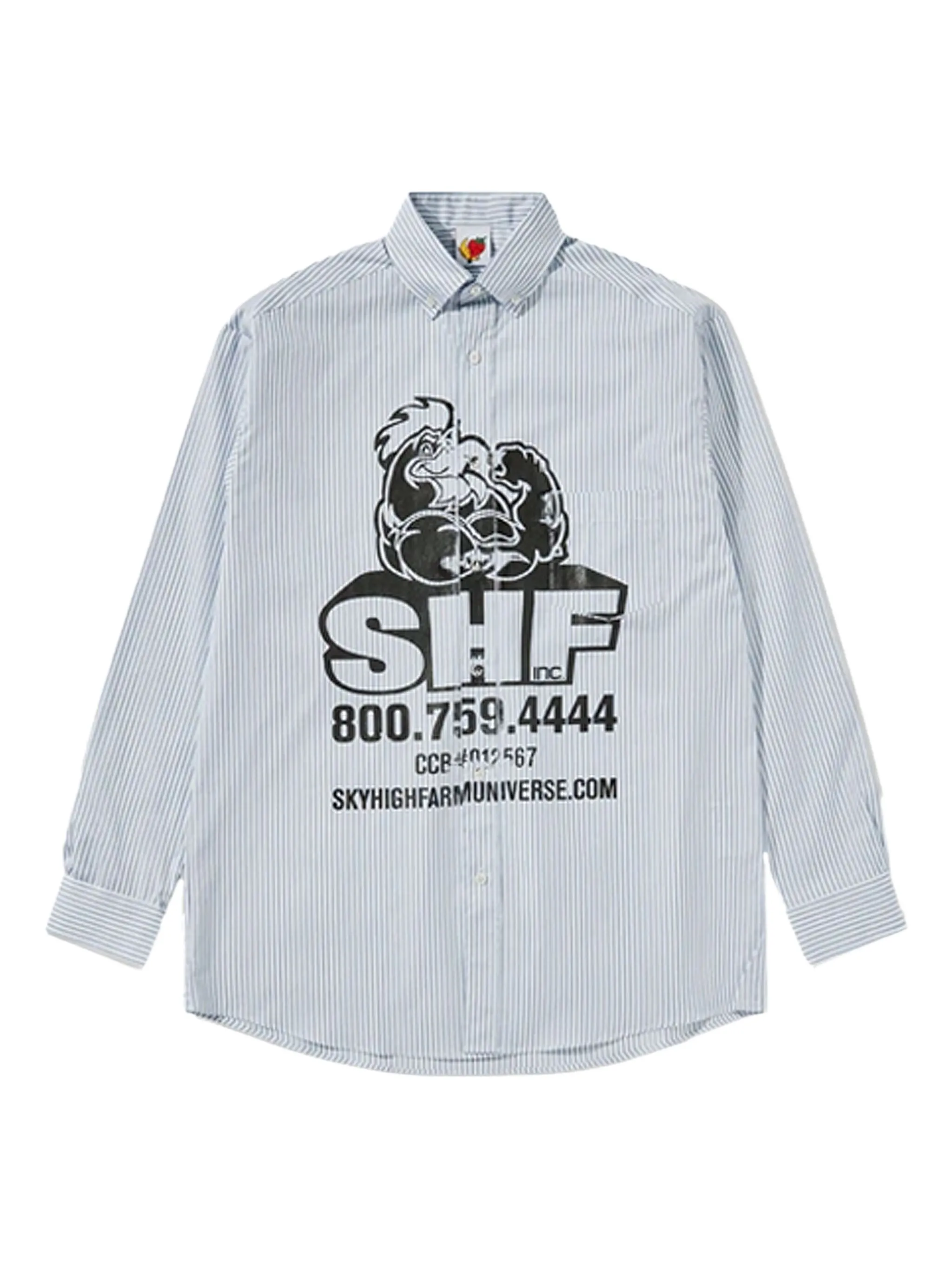 

Рубашка SHF Chicken Sky High Farm, синий