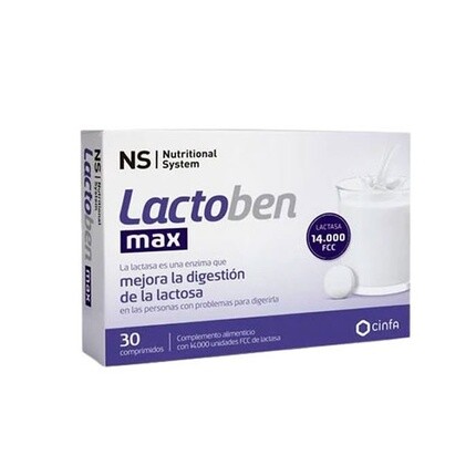 

NS Lactoben Max Пробиотическая добавка 30 таблеток