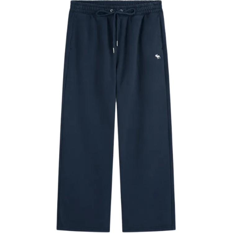 

Вязаные спортивные штаны Women's Abercrombie＆Fitch, синий