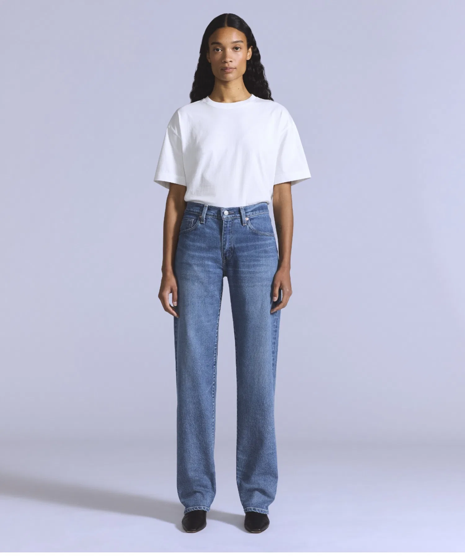 Джинсы Levi's BLUETAB™ Beau, цвет Medium Indigo, произведено в Японии. — фото 2