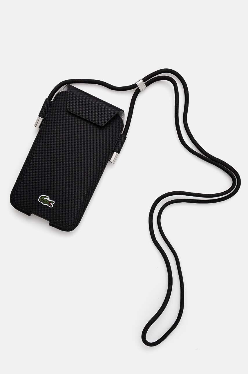 

Чехол для телефона Lacoste, черный