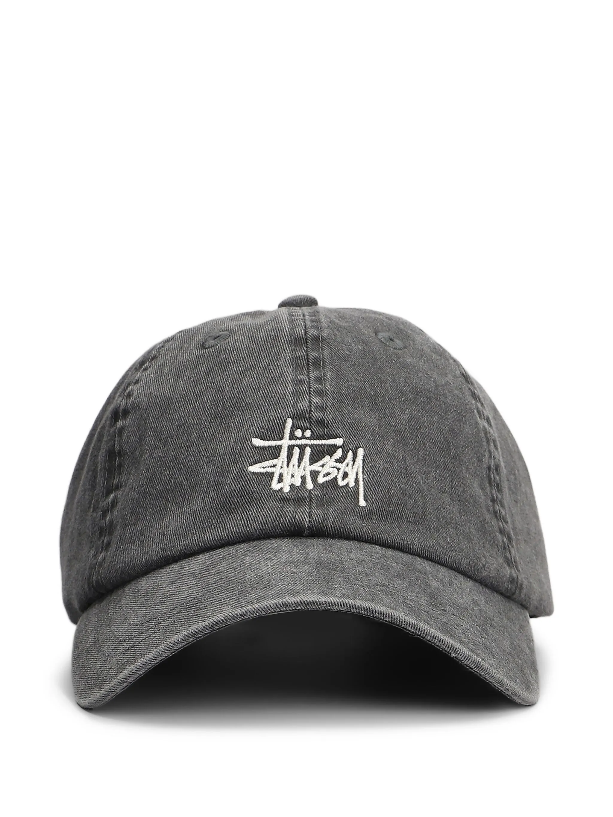 

Кепка с вышитым логотипом Stüssy, серый