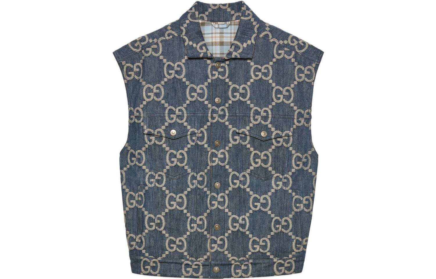 

Мужской жилет Gucci, синий