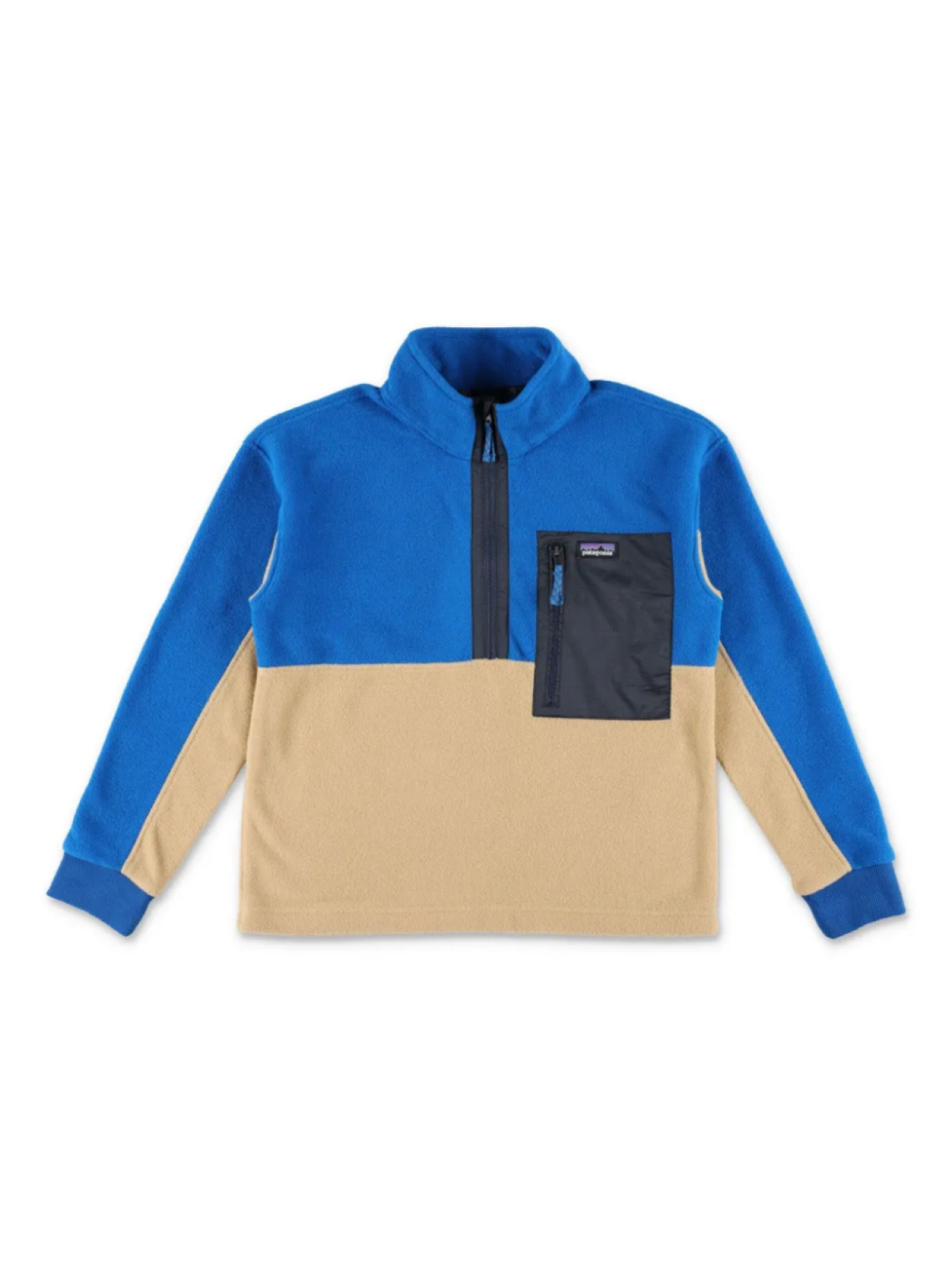 

Толстовка с логотипом Patagonia Kids, синий