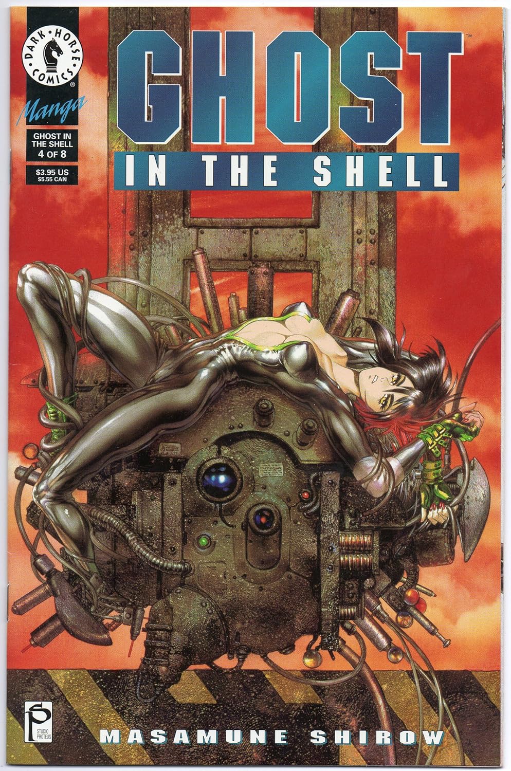 

Ghost in the Shell No. 4 (of 8) (Comic Book, June 1995) "Phantom Fund" (4) (Dark Horse Comics)