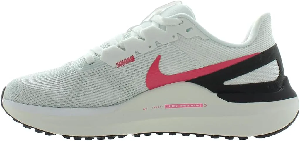 Мужские беговые кроссовки Nike Low, белый/черный/розовый — фото 4